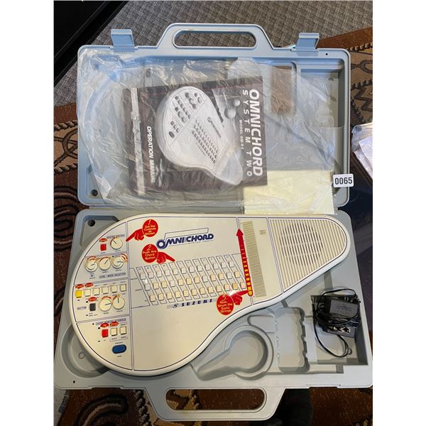 Omnichord System Two (Model OM-84) with Case