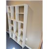 Image 3 : Multi Tier Shelving Unit (White) - 41.5"w x  69"h x 7.25"d