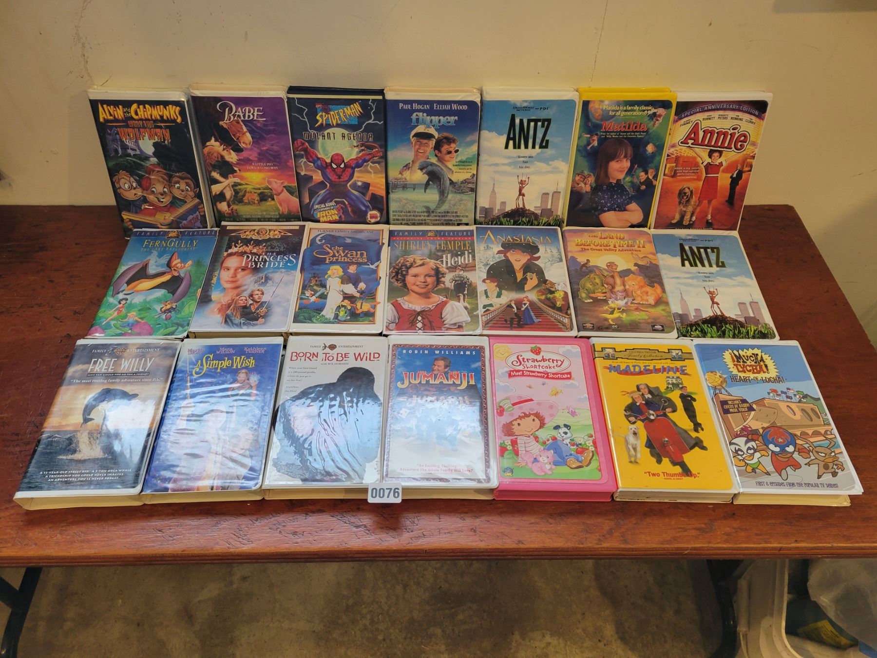 VHS Collection of Box Office Hits x21 (Dreamworks 20th Century Fox