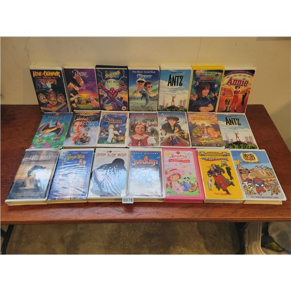VHS Collection of Box Office Hits x21 (Dreamworks - 20th Century Fox - Universal - Warner Bros)