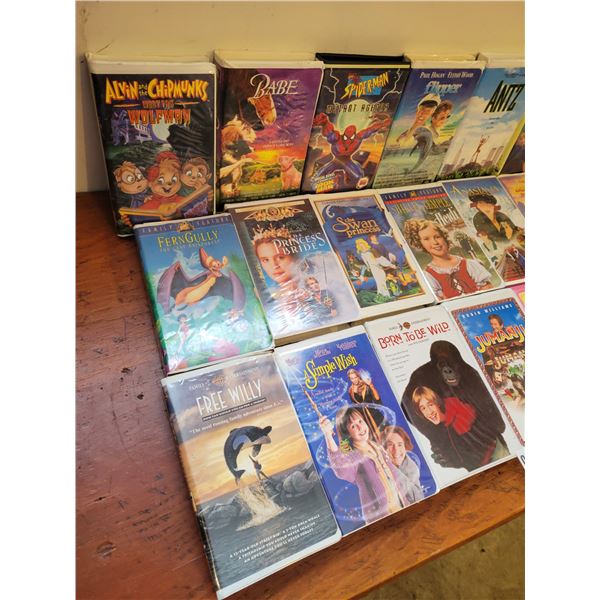 VHS Collection of Box Office Hits x21 (Dreamworks - 20th