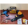 Image 1 : Mastercraft Low Gear Corded Drill M4S2B8 - Electric Engraver - Bostitch Pneumatic Stick Nailer F28WW