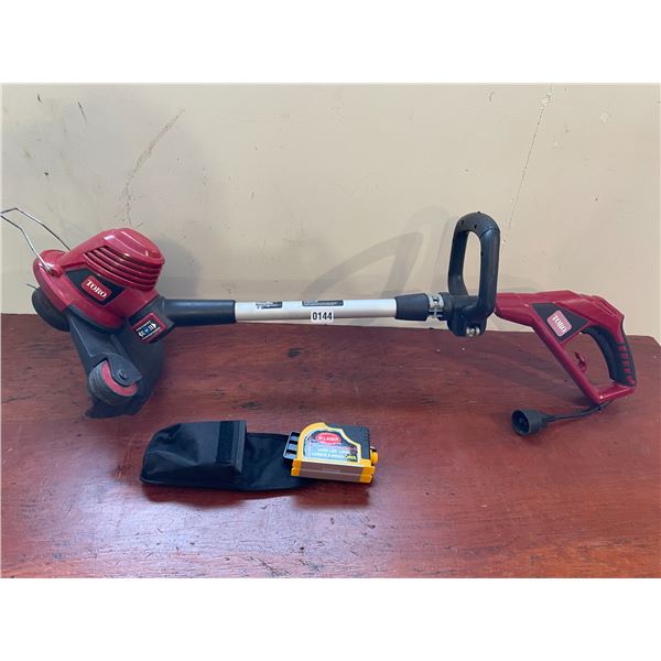 Toro Electric Weed Whacker - M-Laser, Laser-Line Level