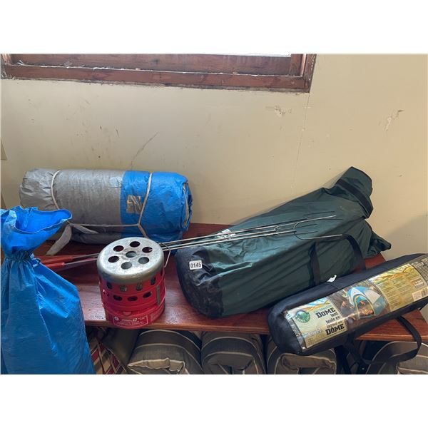 Screenhouse Gazebo Size Unknown (Seasoned) - Coleman Sun Dome Tent 4-6 People Model 9160A101C