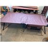 Image 1 : Heavy Duty - Extra Wide, Collapsible Sleeping Cot 83"L x 35"W x 21"H