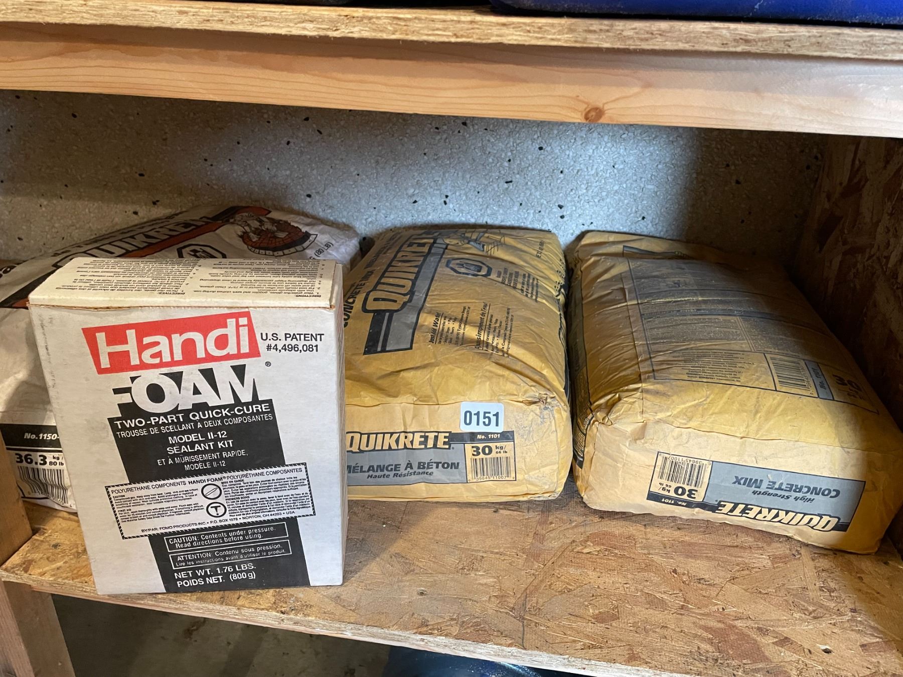 Quikrete Concrete Mix 30kg x2 Quikrete Jointing Sand 36.3kg Handi