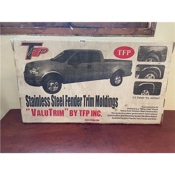 By TFP Inc. Stainless Steel Fender Trim Moldings "ValuTrim"