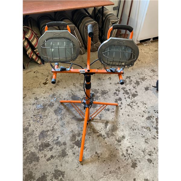 HDX Work Lights on Tripod Model #XG-1036B-9 (SL)