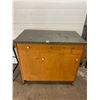 Image 1 : Large Wooden Work Station & Garage Organizer (3 Drawer & 3 Cupboard) 40"W x 22.5"D x 39"H