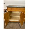 Image 2 : Large Wooden Work Station & Garage Organizer (3 Drawer & 3 Cupboard) 40"W x 22.5"D x 39"H
