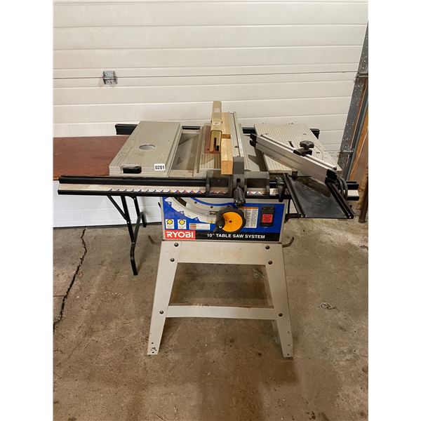 Ryobi 10" Table Saw System Model #BT3100