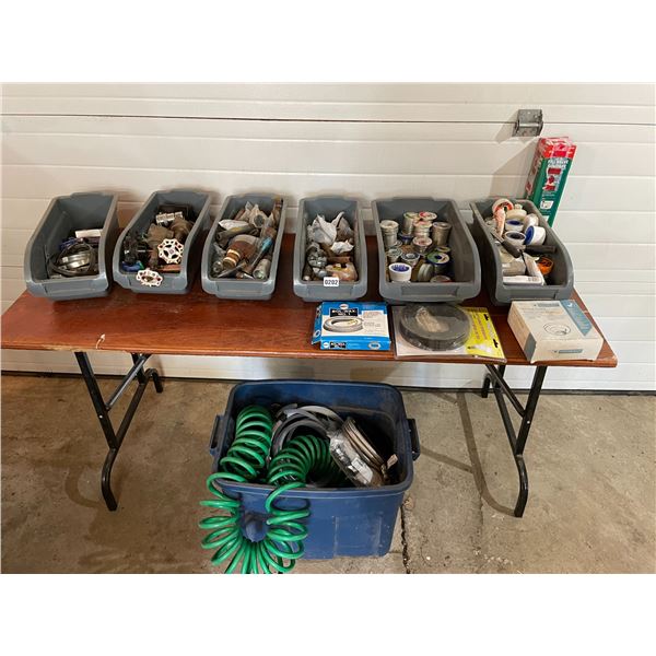 Pipe Fitting Accessories - Couplings - Adapters - Washers - Connectors (Grey Bins Not Included)