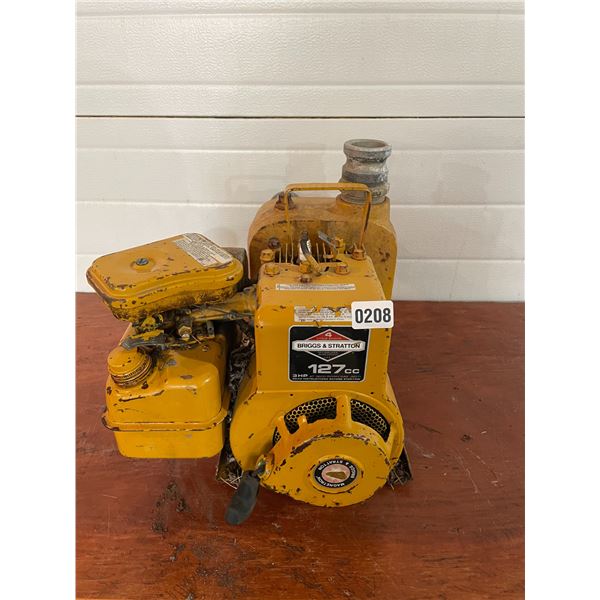 Monarch Trash Pump 127cc 3 HP Briggs & Stratton (Carb Needs Cleaning)
