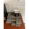 Image 6 : 3" Bench Vice with Assorted Hardware & Organizers x3