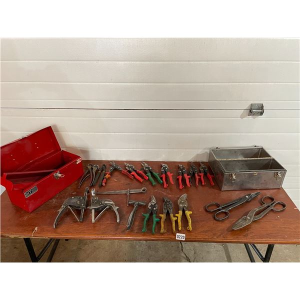 Sheet Metal Hand Tools - End-Nippers - M1's - M2's - M45's - M46's - Bullsnip - Stapler - Tightener
