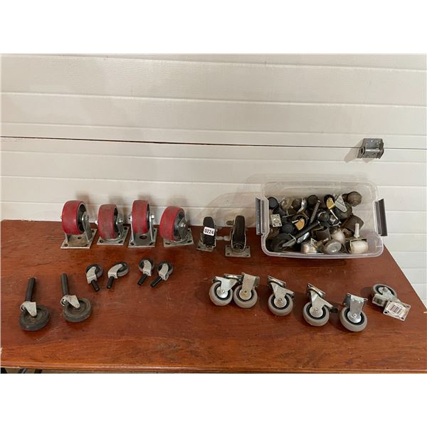 Wheel Castors (Various Sizes, Weights & Kinds)