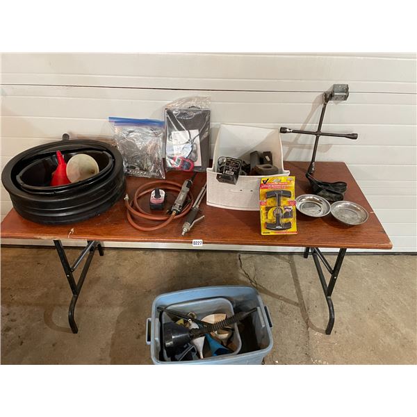 Engine Code Reader - Magnetic Engine Heater - Tire Repair Kit - Ingersoll - Rand Air Saw Attachments