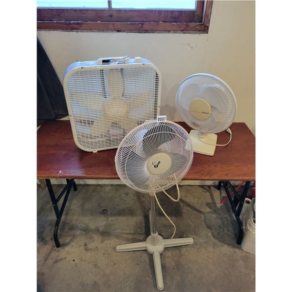 Holmes Oscillating Table Fan - Super Floor Oscillating Fan - Lasco Square Fan