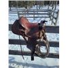 Image 1 : Pleasure Riding Saddle 15" From Cinch Welsh's Saddlery with Stirrups