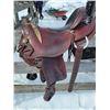 Image 5 : Jonathan Field Freedom Saddle 16" with Cinch, Stirrups & Breast Collar (Estimated Value over $4000)
