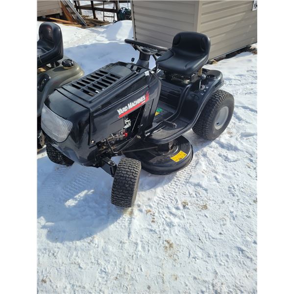 Yard Machines Shift On The Go Riding Lawn Mower Series 135 with a 38" Cut