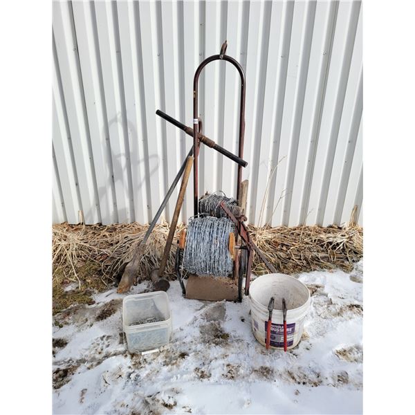 Barbed Wire Stretcher - Post Maul - Post Auger - Wire