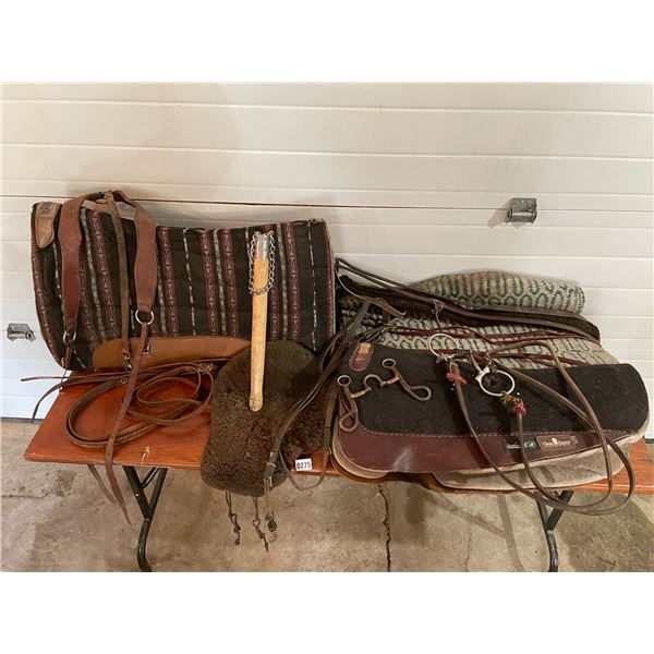 Saddle Pad Horse Blanket Jonathan Field Horse Pad Reins Saddle