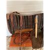 Image 2 : Saddle Pad - Horse Blanket - Jonathan Field Horse Pad - Reins - Saddle Cushion - 2 Bits Latigo's ...