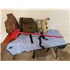 Image 1 : Saddle (Sweat) Blanket 76" - Saddle Bags x2 - Shipping Boots - Manure Fork