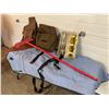 Image 3 : Saddle (Sweat) Blanket 76" - Saddle Bags x2 - Shipping Boots - Manure Fork