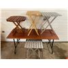 Image 1 : Collapsible Side Tables (Assorted) x4