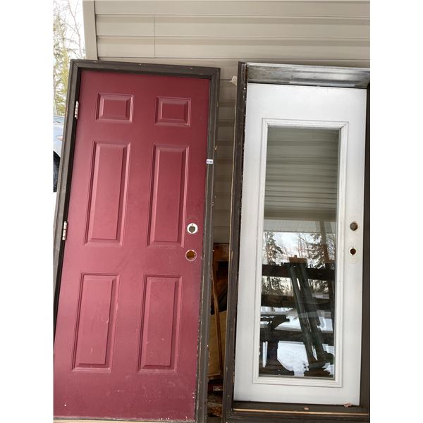 Doors - One 2x4" Frame & One 2x6" Frame