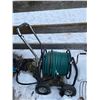 Image 1 : Over 600' Of Water Hose - 300' On a Portable Reel (No Leaks - 200' is Brand New)