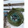 Image 3 : Over 600' Of Water Hose - 300' On a Portable Reel (No Leaks - 200' is Brand New)