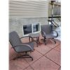 Image 3 : Wicker Bistro Set (Rocking Chairs with Cushions)