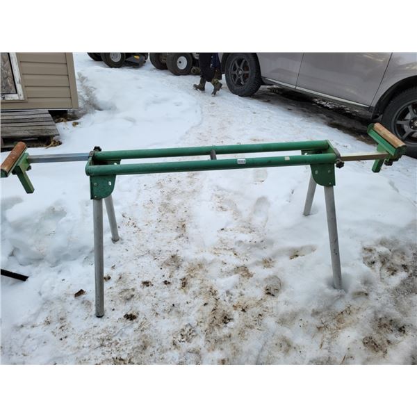 Miter Saw Stand with Extending Support Arms