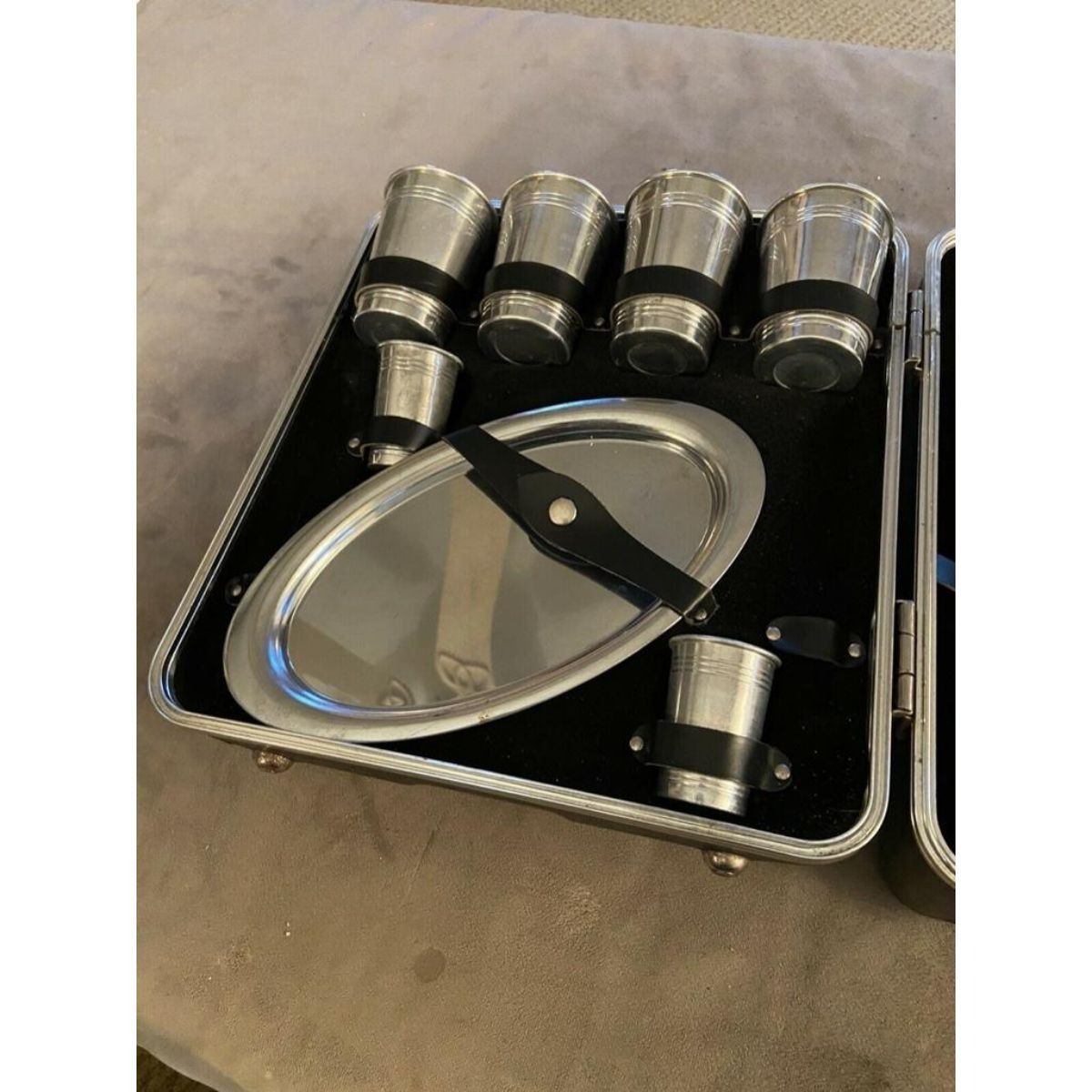Vintage Executair Travel Cocktail Set