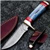 Image 8 : Custom Forged Damascus Steel Hunting Knife
