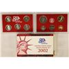 Image 2 : 2002 US SILVER PROOF SET (WITH BOX)