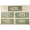 Image 2 : 5-$1 FRN'S WITH OVERLAYS: UNCLE SAM, THOMAS