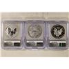 Image 2 : GRADED 2006 20TH ANNIVERSARY AMERICAN SILVER EAGLE