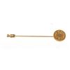 Image 1 : Hermes Gold Bijouterie Pin Brooch with gold-tone hardware