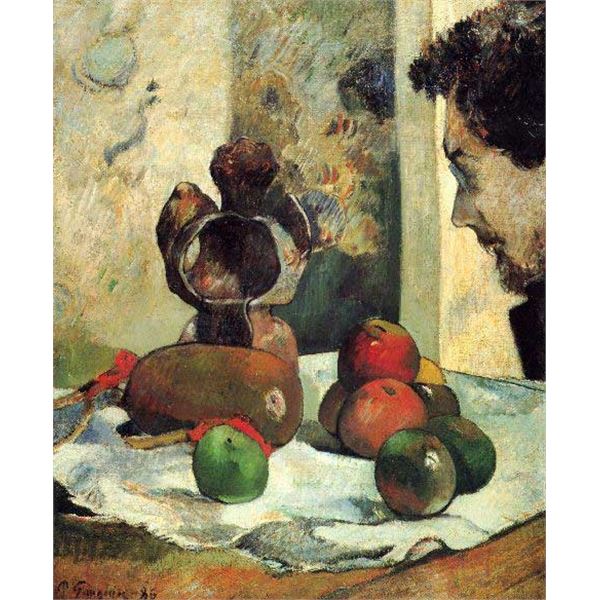 Paul Gauguin - Still Life with Profile of Charles Lavall