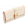 Image 5 : Louis Vuitton White Suhali Leather Le Favori Wallet