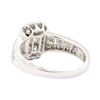 Image 3 : 1.04 ctw Diamond Ring - 14KT White Gold