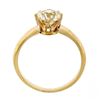 Image 9 : Antique Victorian 14k Gold GIA 1.41 ctw Old Mine Diamond Solitaire Engagement Ri