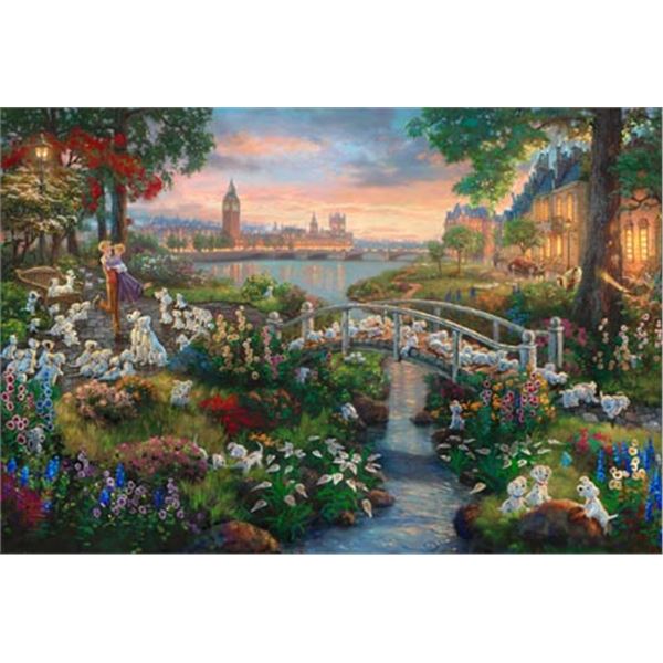 101 Dalmatians by Thomas Kinkade