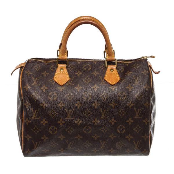 Louis Vuitton Brown Speedy 30cm Satchel Bag