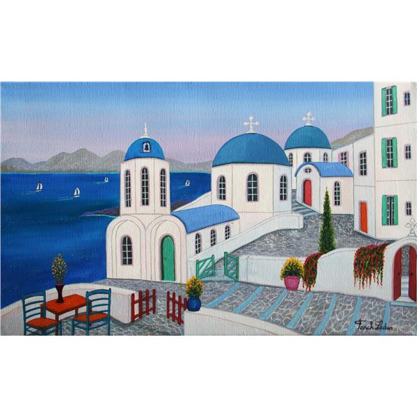 Sifnos Village by Fanch Ledan