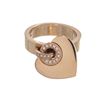 Image 2 : Bvlgari Gold Cuore Charm Ring